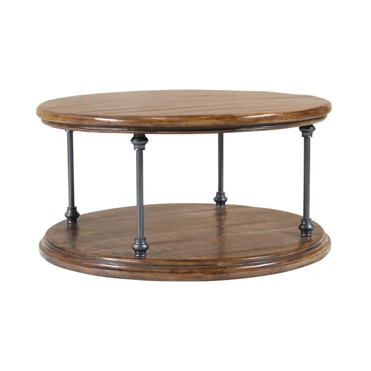 Larson Round Cocktail Table - Image 4