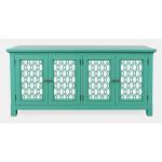 Isabella 69" Mirrored Accent Cabinet