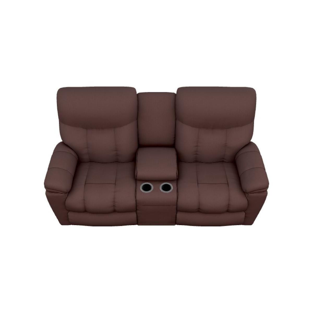Morrison Power Reclining Loveseat W/ Headrest, Lumbar & Console - Image 3