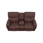 Morrison Power Reclining Loveseat W/ Headrest, Lumbar & Console - Image 3