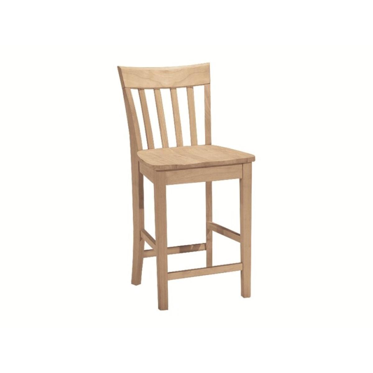 4f2e4e380dae4172d7ce83c737d997cb 24'' Slatback Counter Stool - Image 1
