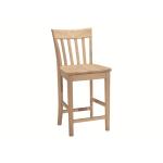 24'' Slatback Counter Stool
