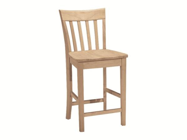 24'' Slatback Counter Stool