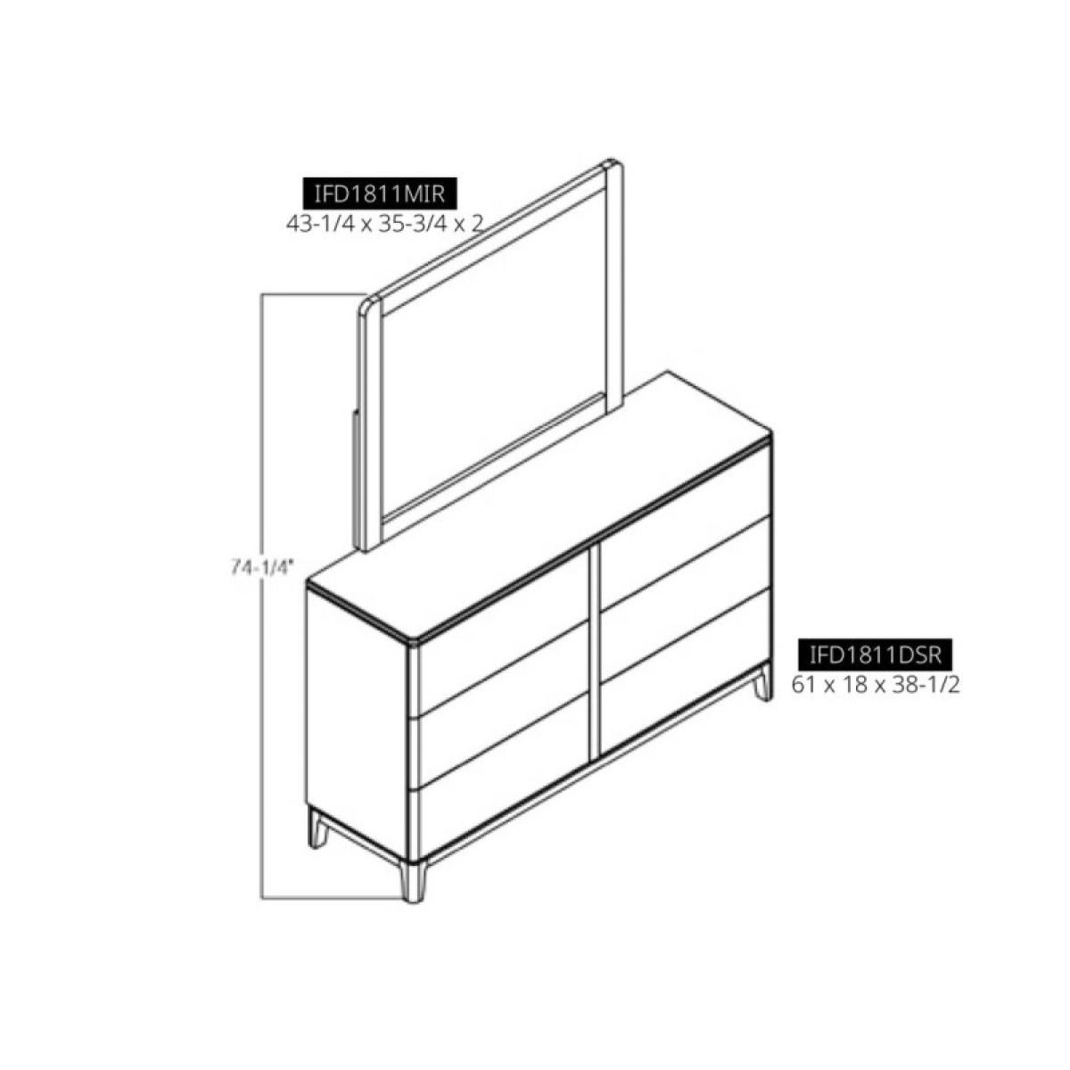 6 Drawer Dresser - Santa Rosa - Image 7