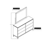 Santa Rosa 6 Drawer Dresser - Image 6