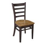 Dining Essentials - Emily Chair in Hickory & Coal
