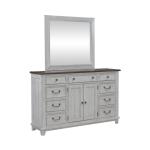 River Place Dresser & Mirror - Image 3