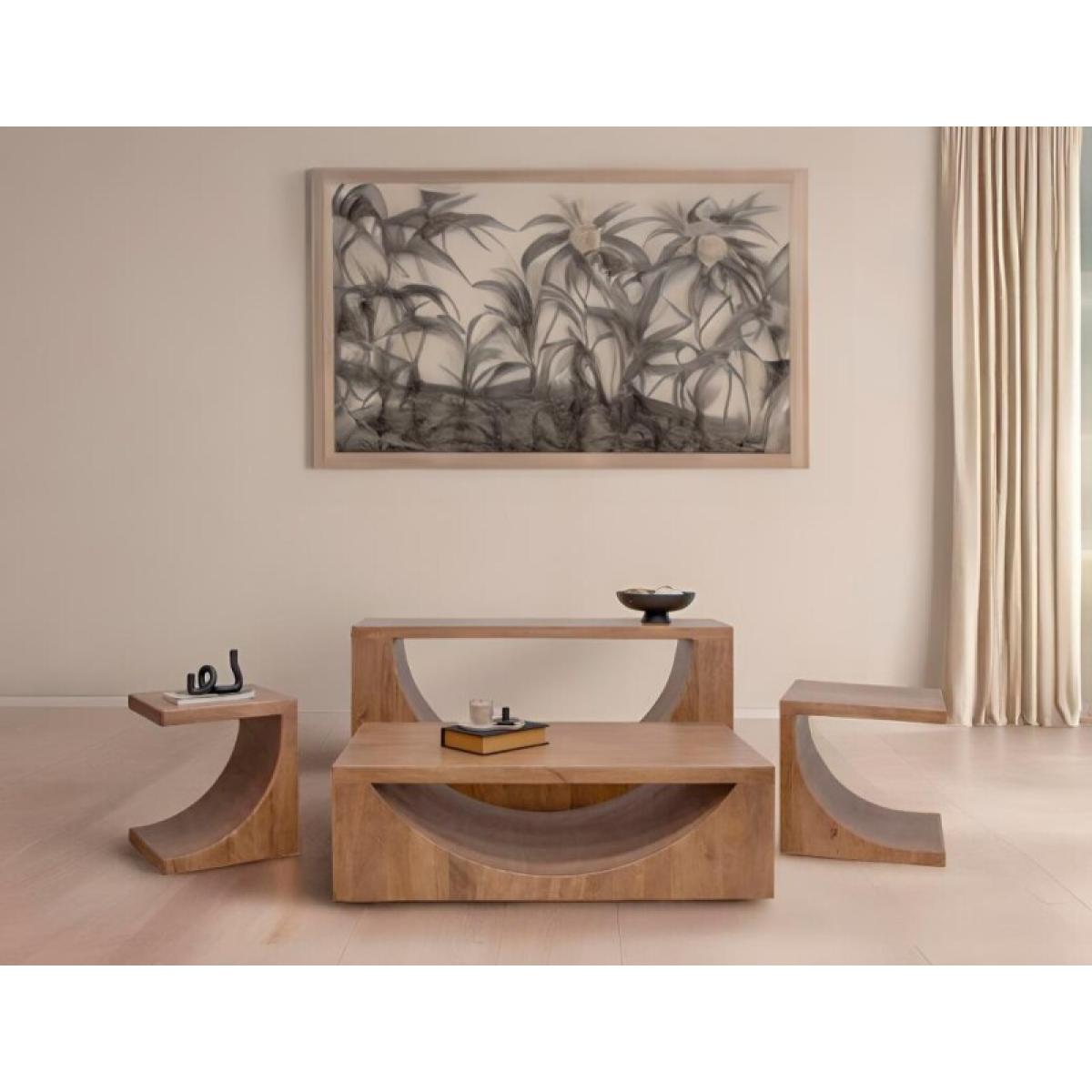 Mezquite Wooden Cocktail Table - Image 3