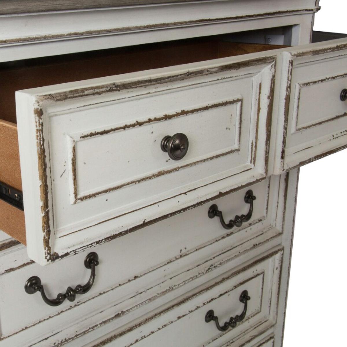 Magnolia Manor 5 Drawer Chest - Image 5