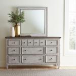 King Opt Panel Bed, Dresser & Mirror, Chest, Night Stand - Image 3