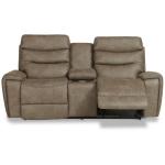Soren Power Reclining Loveseat W/ Headrest & Console - Image 4