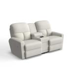 Hawthorn Power Reclining Loveseat W/ Headrest, Lumbar & Console