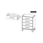 4 Drawer Chest - Merida - Image 8