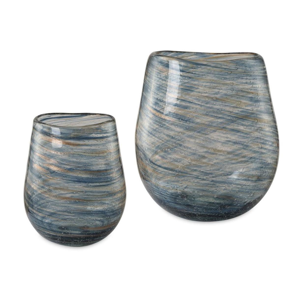 Aurora Swirl, Vases, S/2 - Image 2