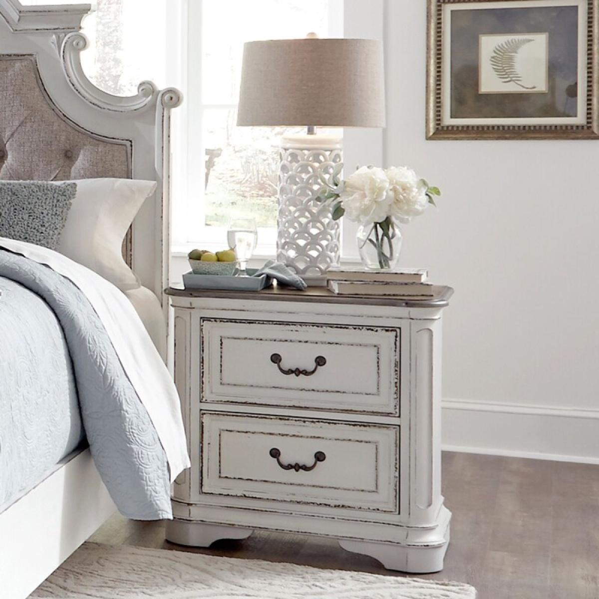 Magnolia Manor 2 Drawer Night Stand - Image 10