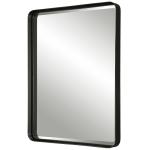 Crofton Large Mirror, Black - Image 5