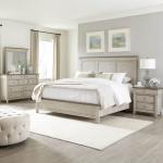 Ivy Hollow Queen Panel Bed, Dresser & Mirror, Night Stand