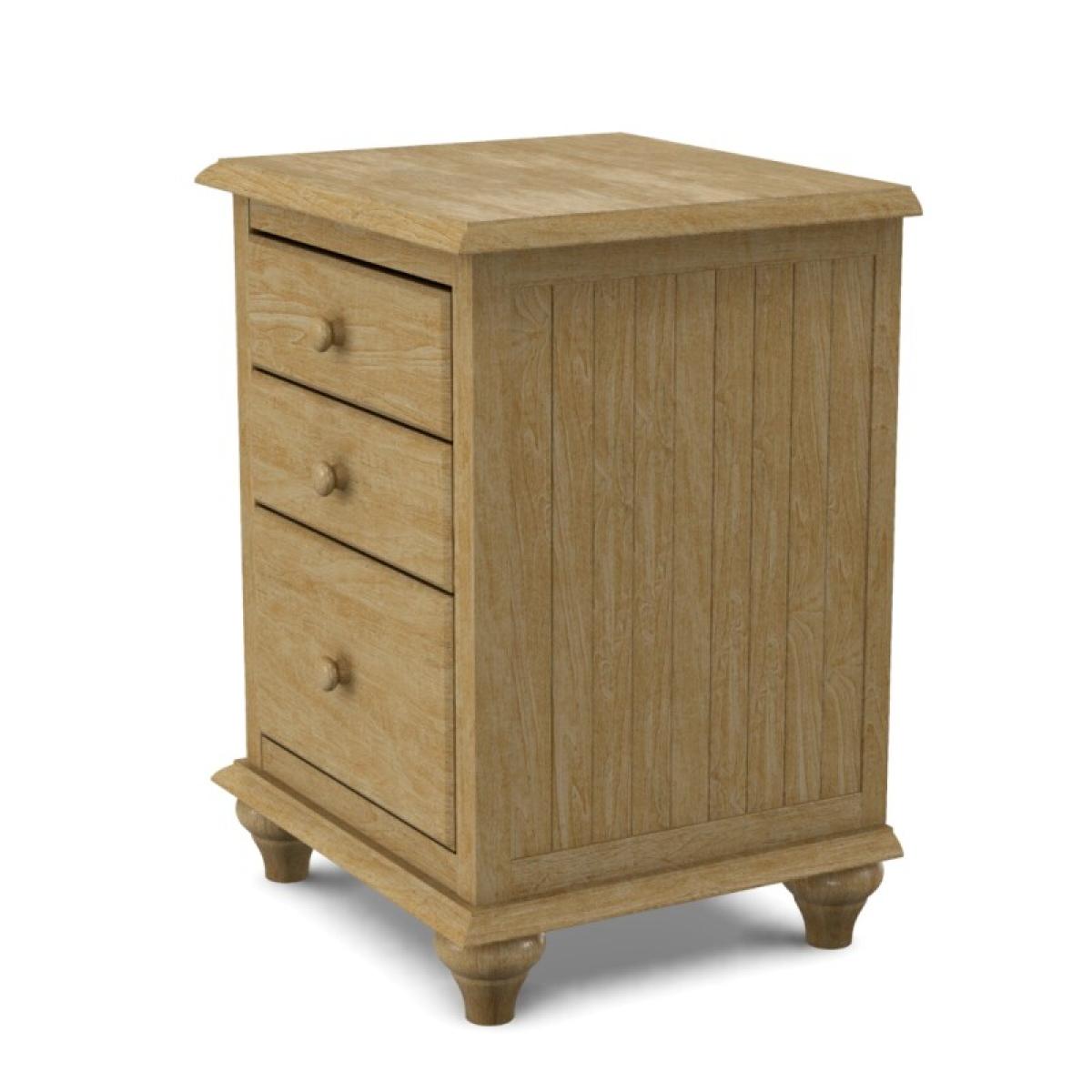 Cottage 3-Drawer Nightstand - Image 11