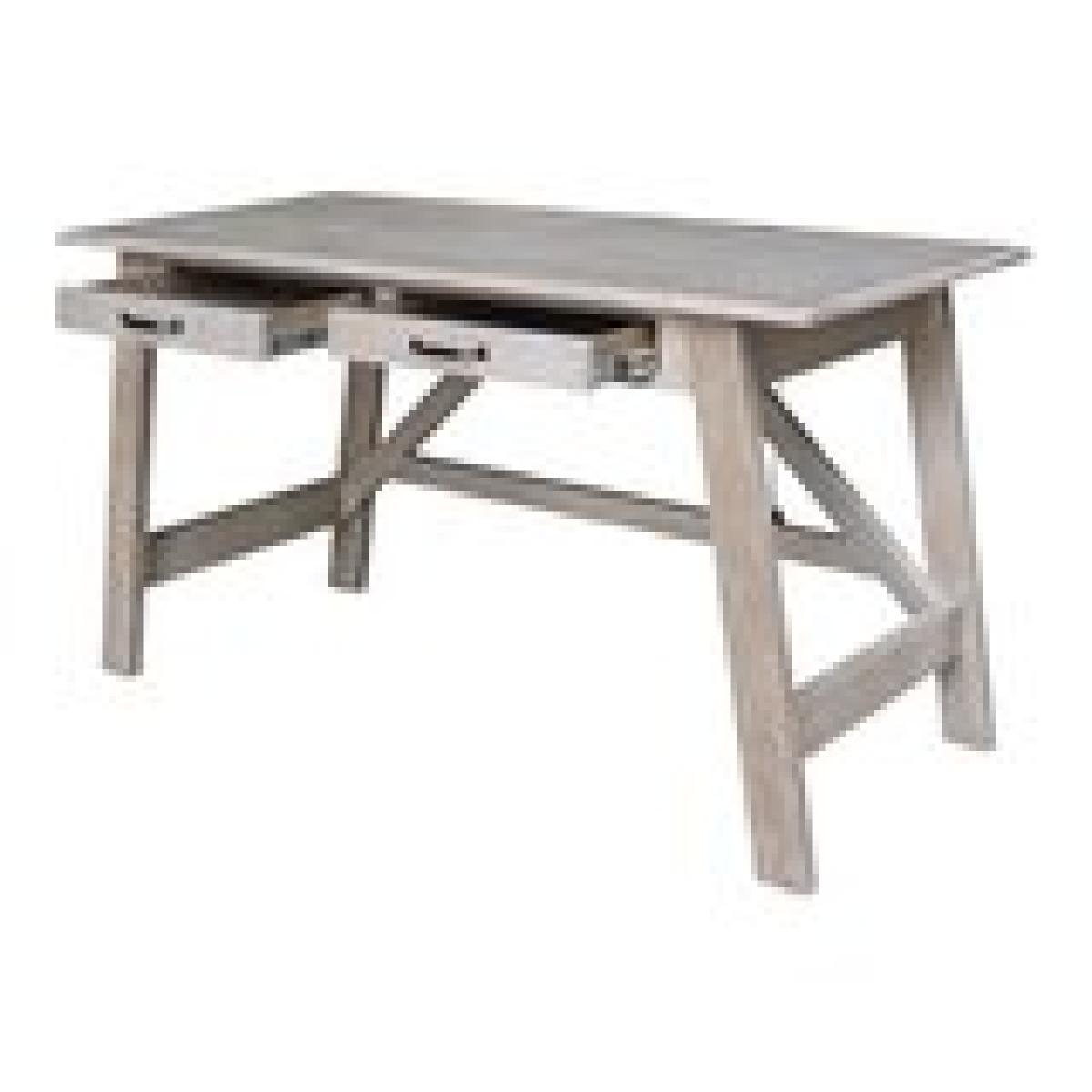Home Accents - Serendipity Desk in Taupe Gray - Image 7