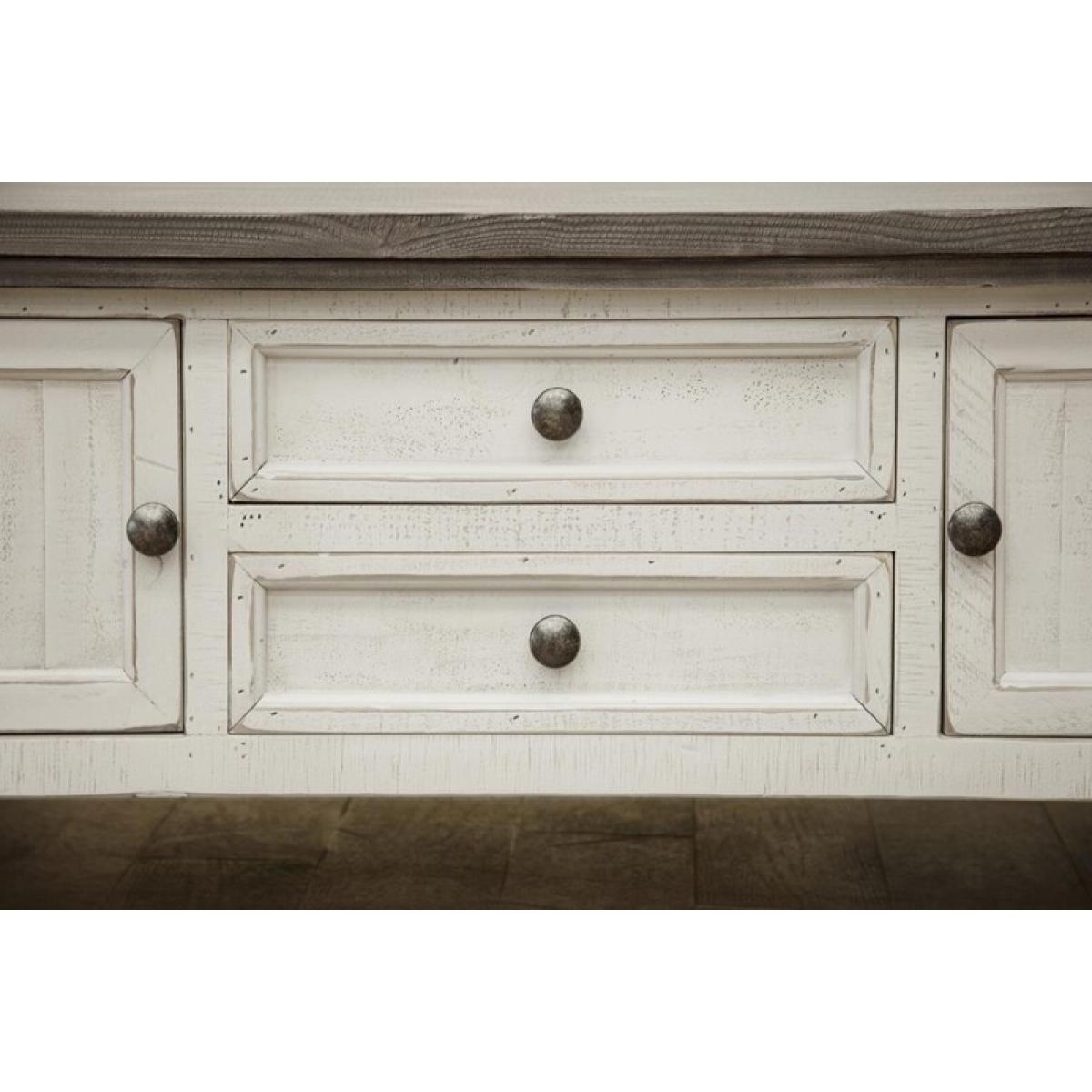 4 Drawer Cocktail Table - Stone - Image 7