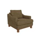 Wooden Frame & Base, Armchair - Olimpia