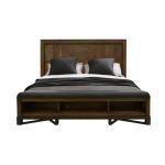 Walnut, King Bed - Walnut