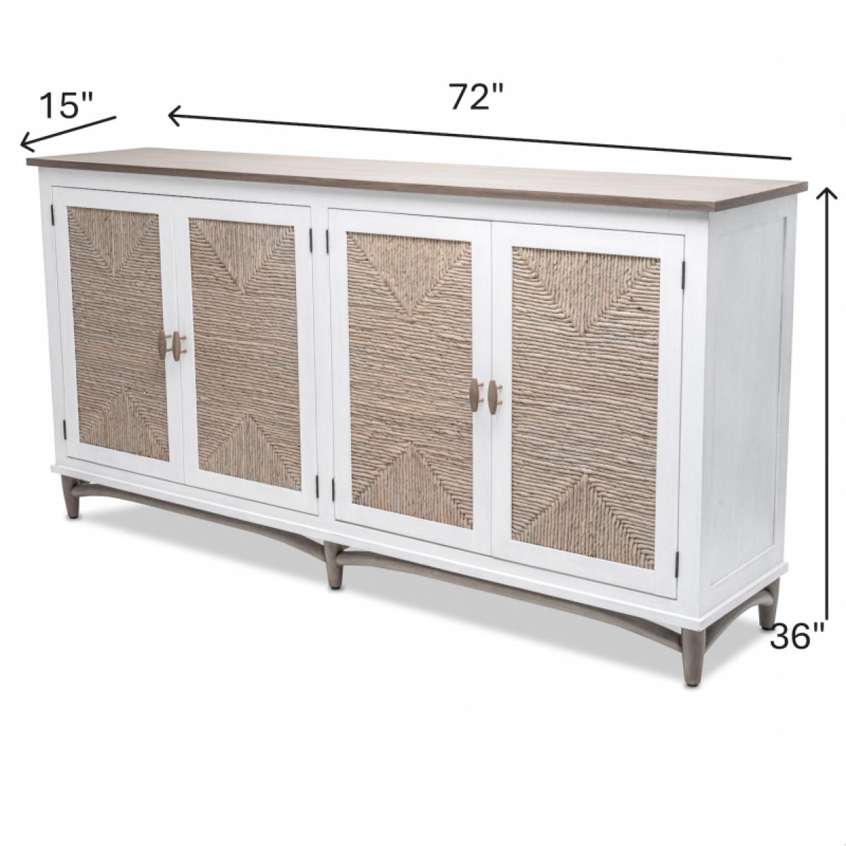 Port Royale 4-door Credenza - Image 10
