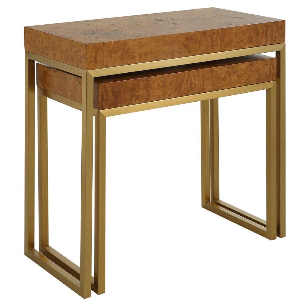 Burl-esque Nesting Tables, S/2 - Image 5