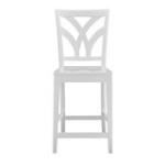 Hampton Collection - Palm Stool in Pure White - Image 7
