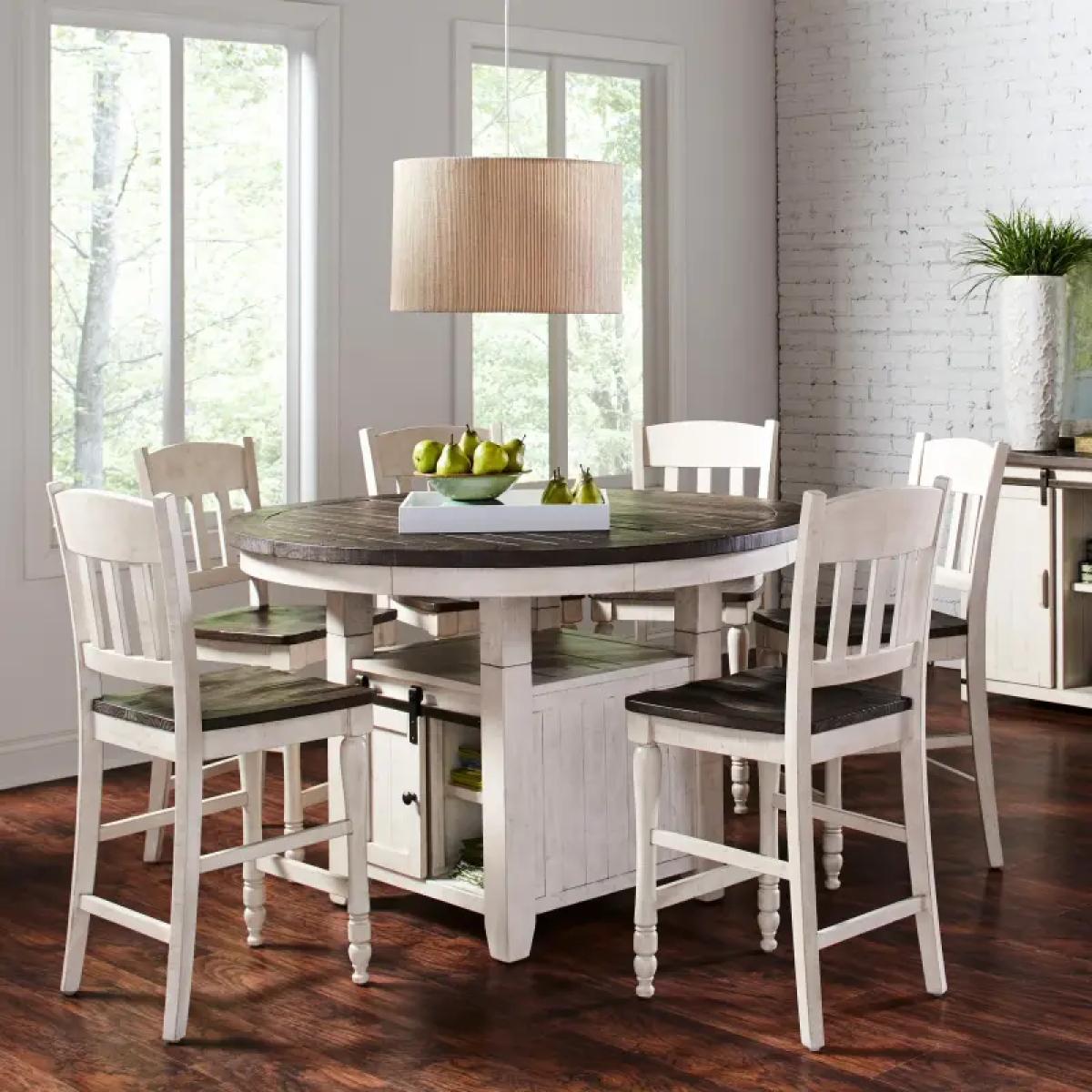 Madison County Round High-low Dining Table - Image 3
