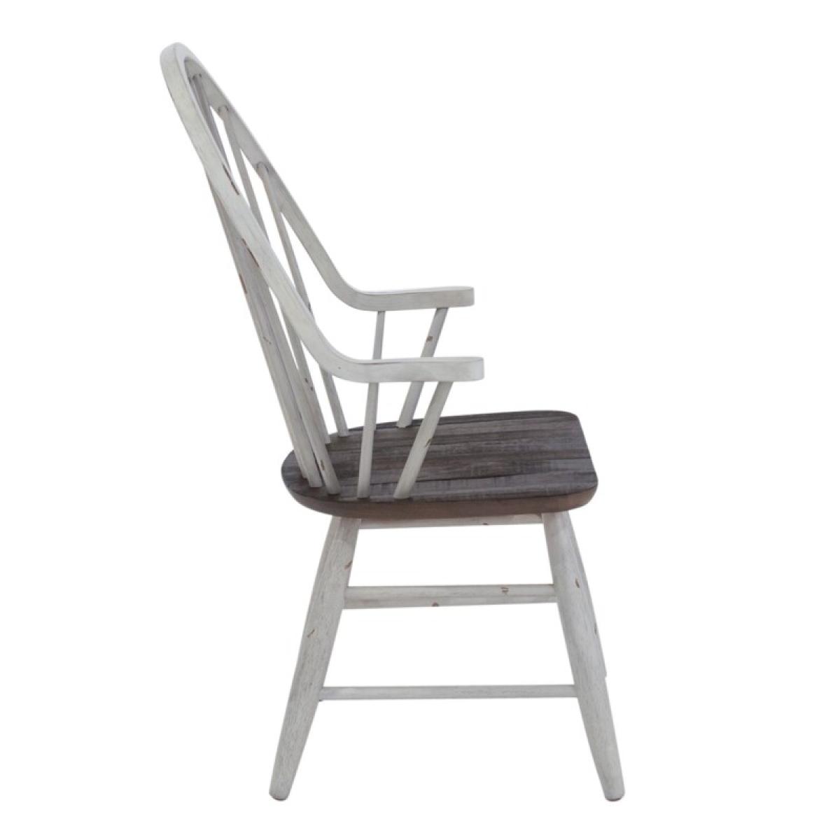 Farmhouse Windsor Back Arm Chair - Image 5