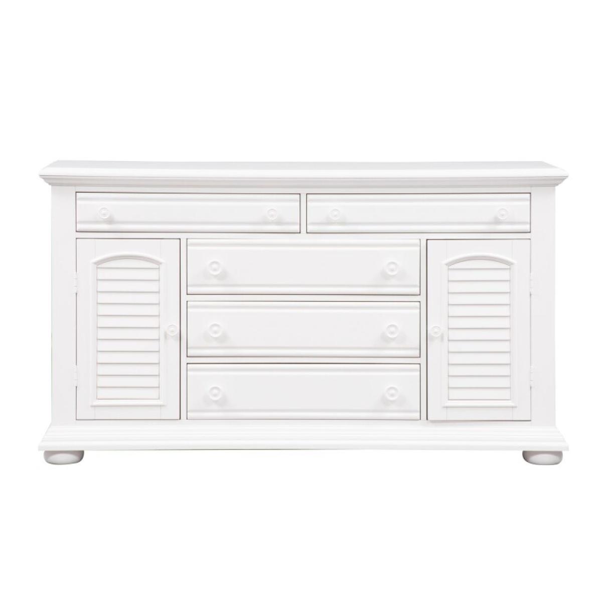 Summer House I 2 Door 5 Drawer Dresser - Image 4