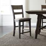 Double Bridge Splat Back Counter Chair (RTA)
