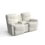 James Power Reclining Loveseat W/ Headrest & Console - Image 3