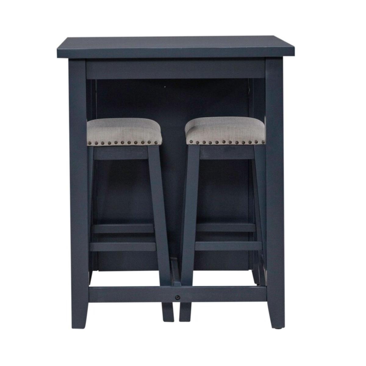 Brook Creek 3 Piece Counter Set - Navy - Image 7