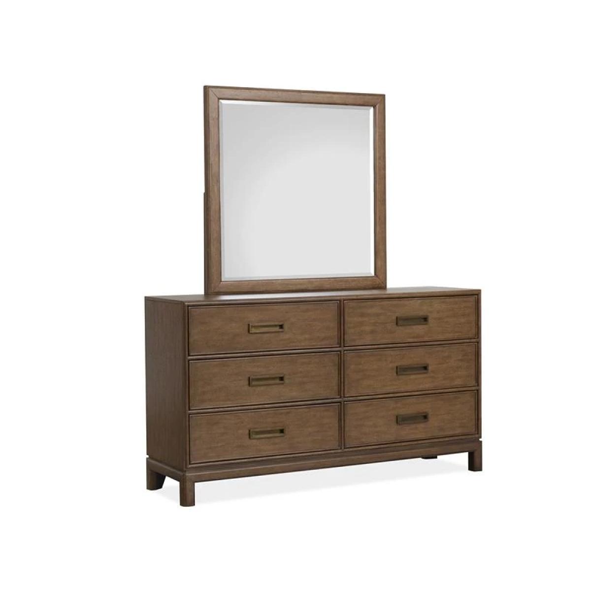 Ridgefield B6436-22 Double Drawer Dresser - Image 4