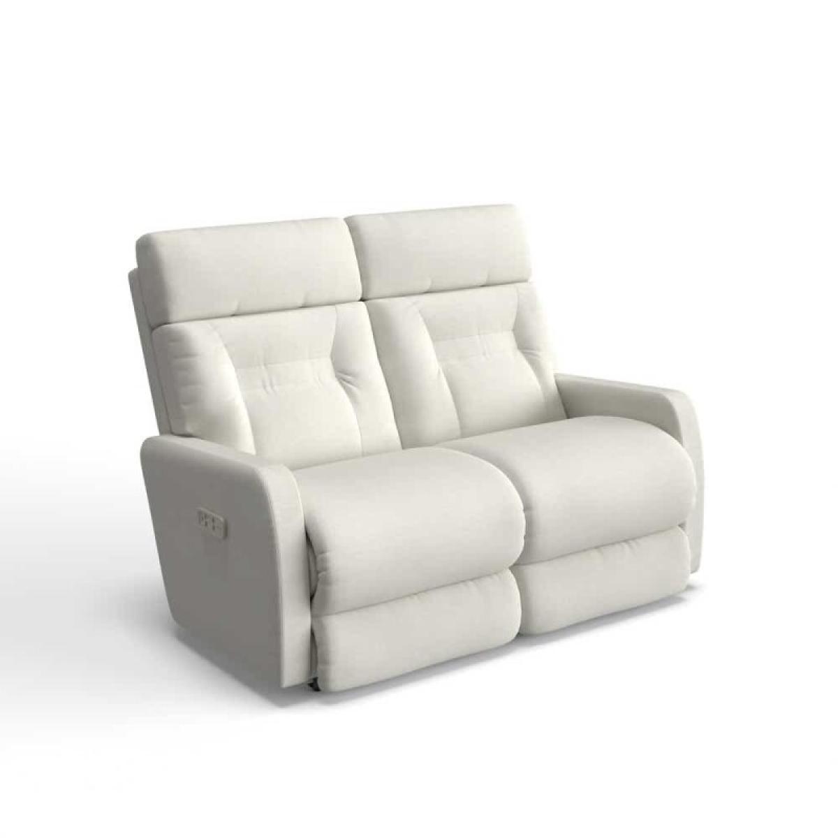 Lennon Power Wall Reclining Loveseat W/ Headrest & Lumbar - Image 3