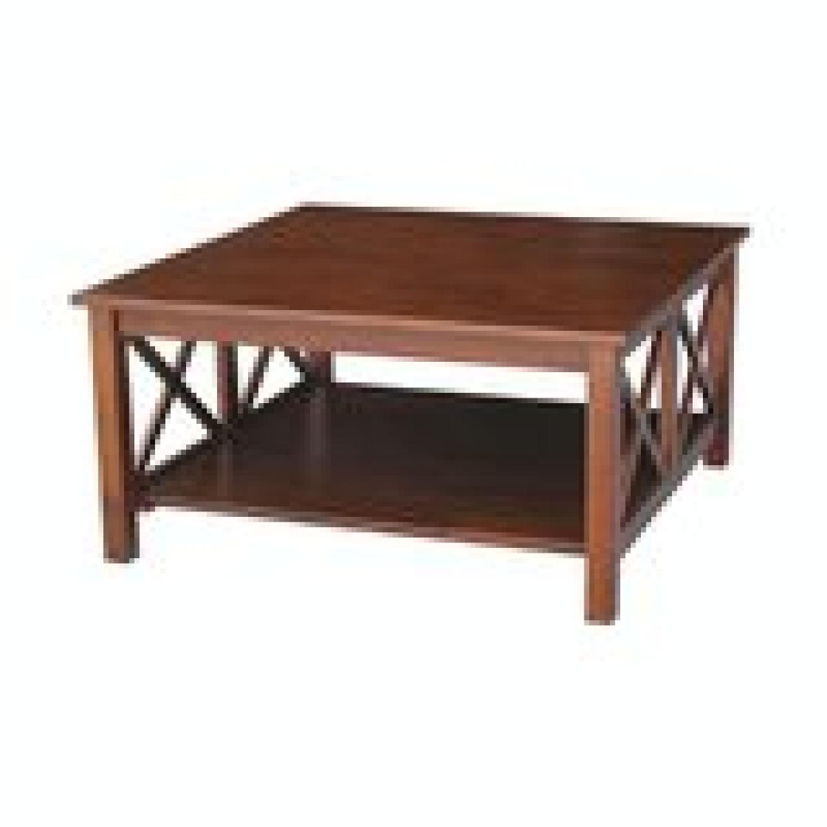 Home Accents - Square Coffee Table in Espresso - Image 4