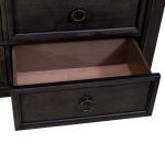 Americana Farmhouse 12 Drawer Chesser - Black - Image 14