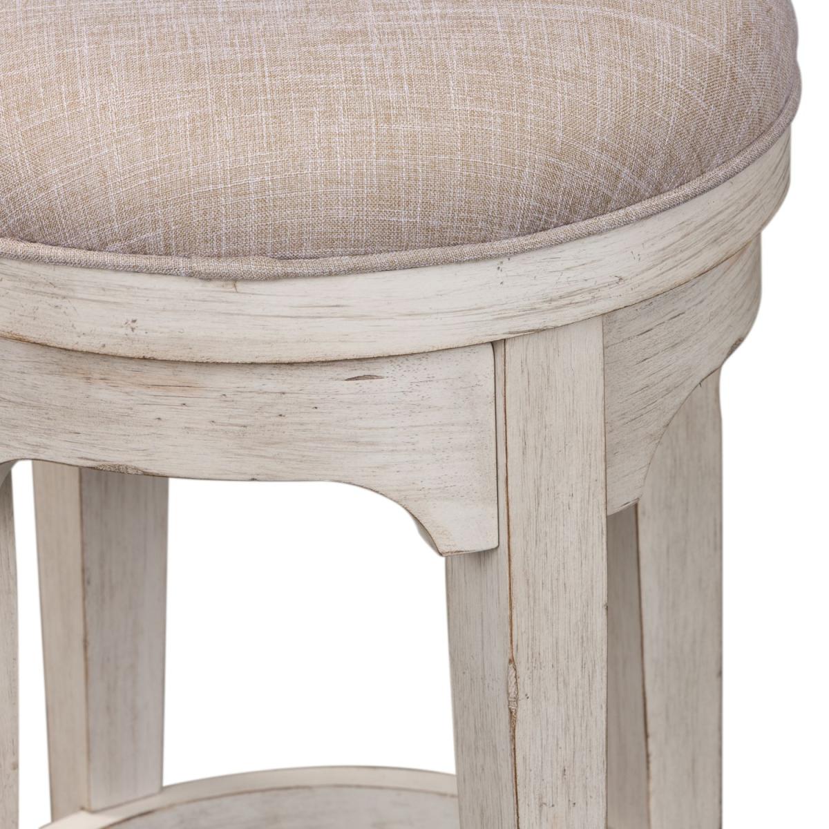 Farmhouse Reimagined Console Swivel Stool - Image 4