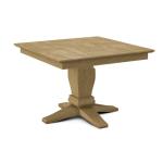 Build Your Own Pedestal Table w/42" Square Top w. Reverse Bevel Edge - Image 29