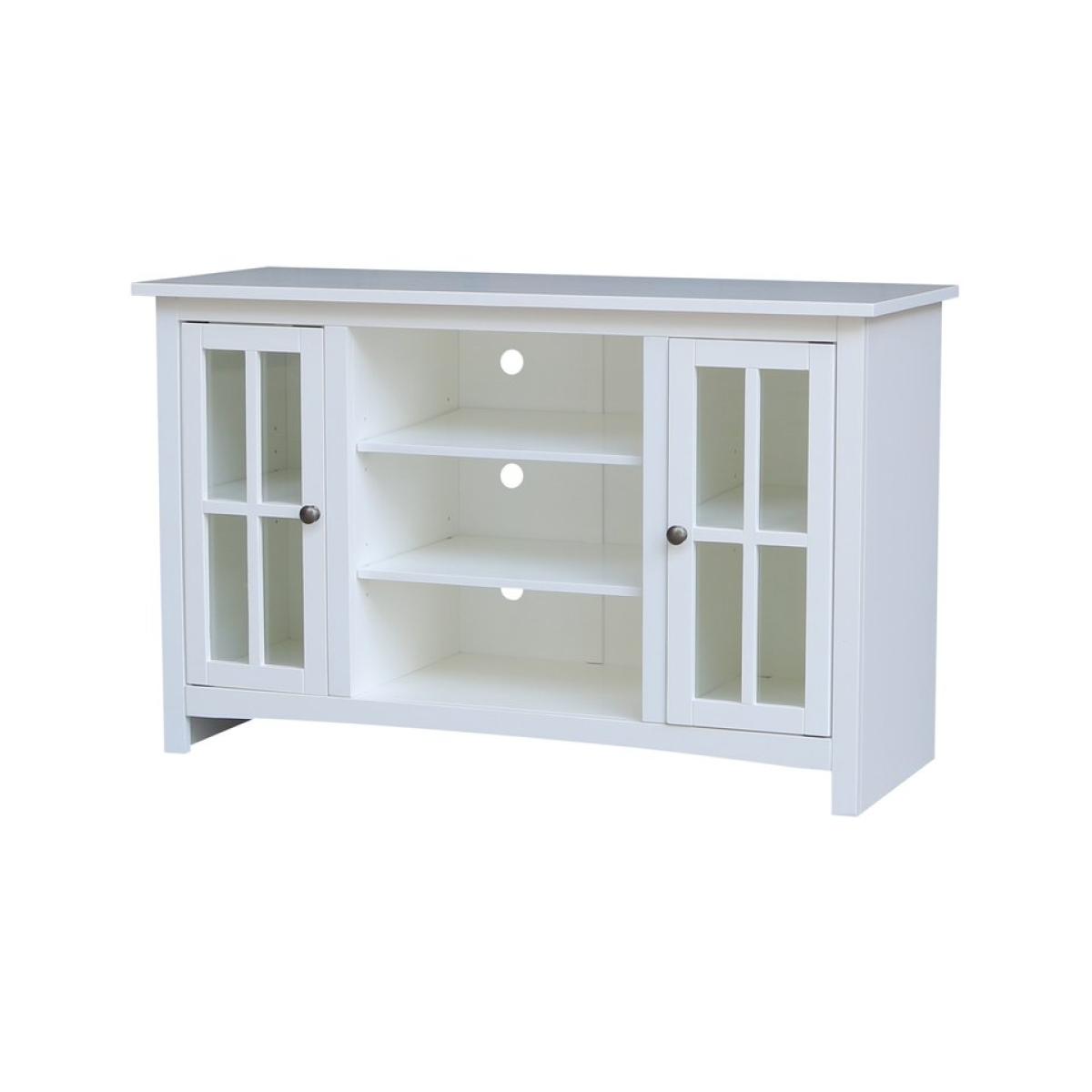 Destinations Collection - 48'' TV Stand Pure White - Image 2
