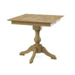 Build Your Own Pedestal Table w/ 36" Square Tabletop w/ Reverse Bevel Edge - Image 16