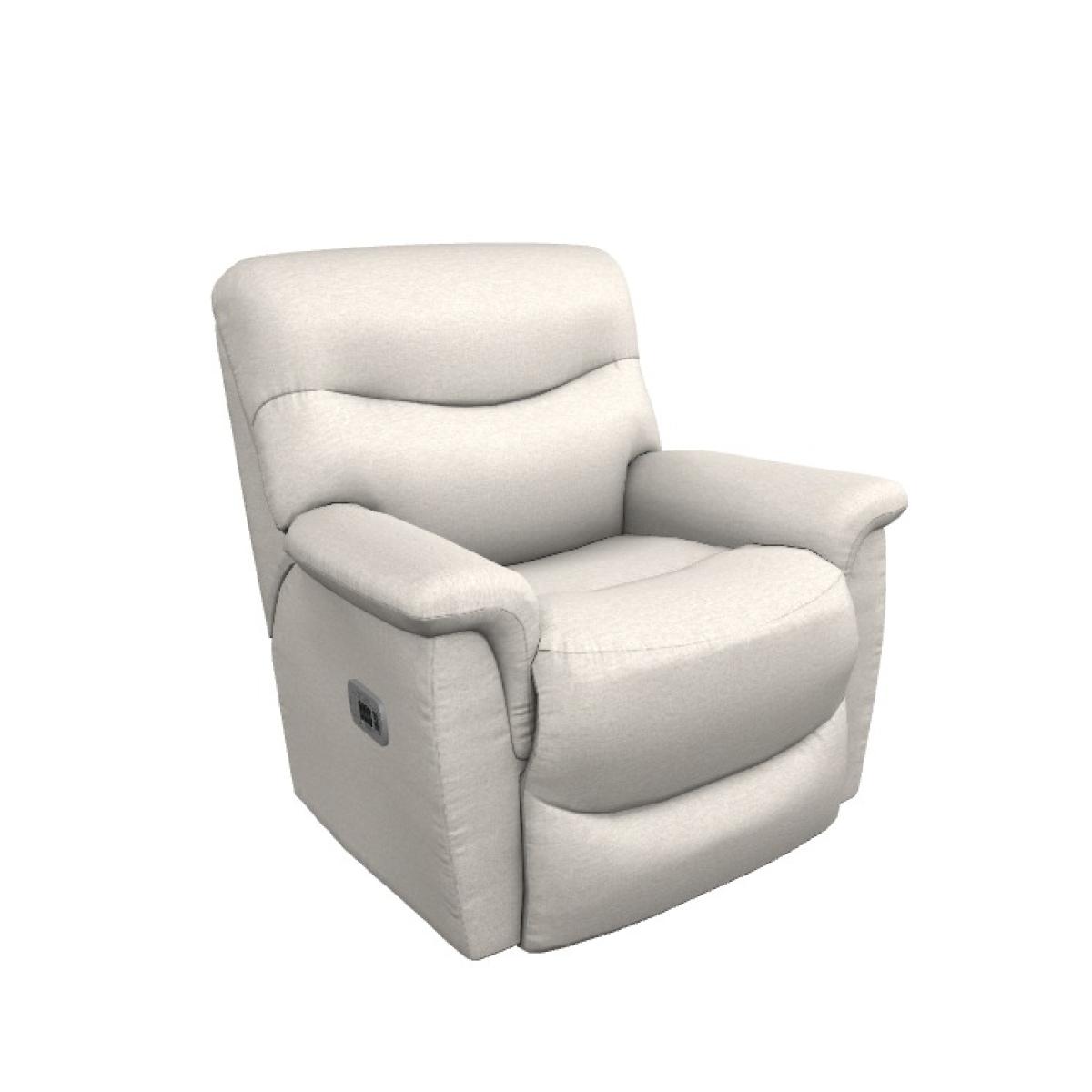 James Power Rocking Recliner W/ Headrest & Lumbar - Image 3