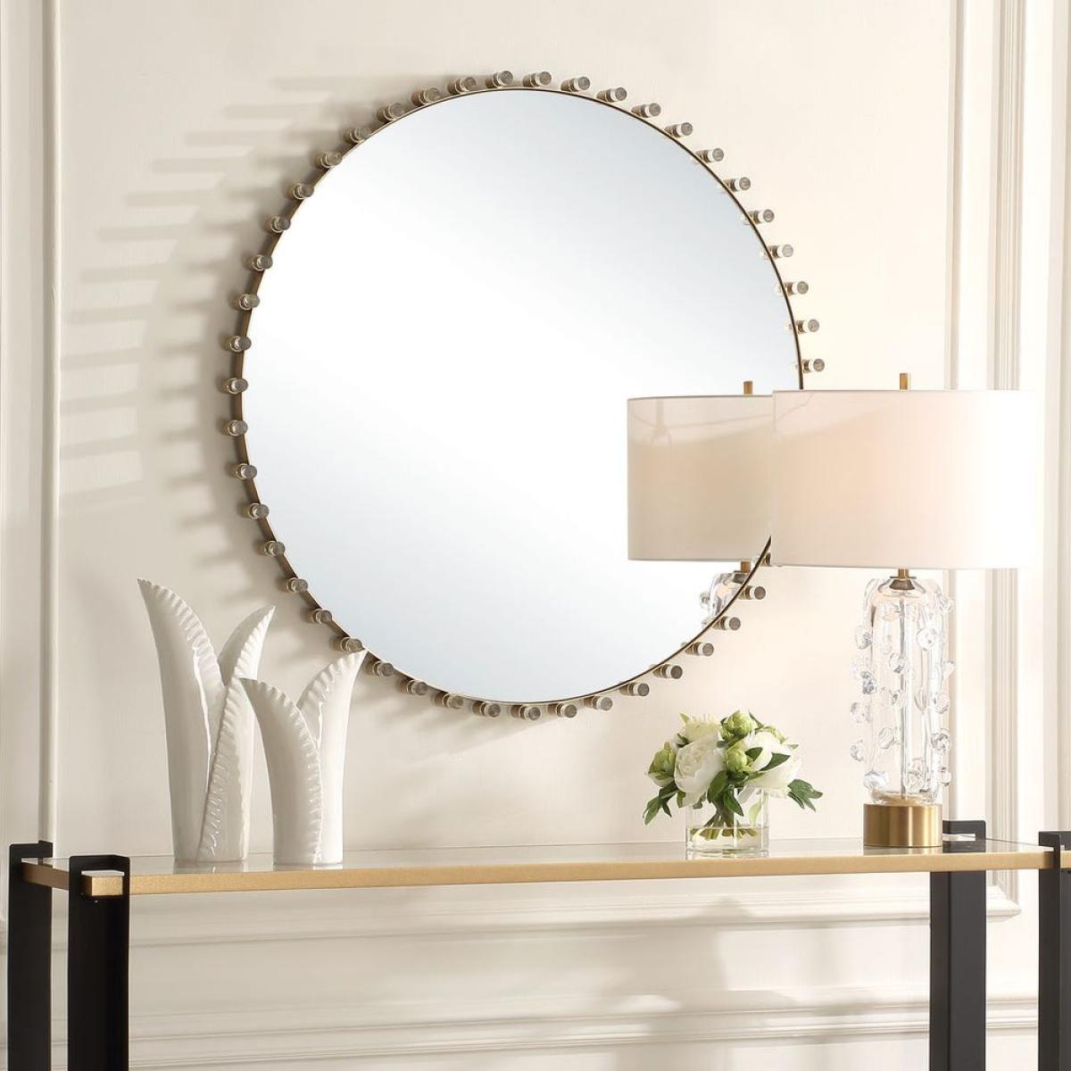 Avelyne Round Mirror - Image 4