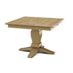 Build Your Own Pedestal Table w/42" Square Top w. Reverse Bevel Edge - Image 16
