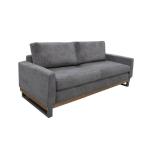 Metal & Wood Base, Loveseat - Mita
