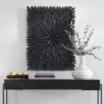 Bahama Wood Wall Decor, Black - Image 4