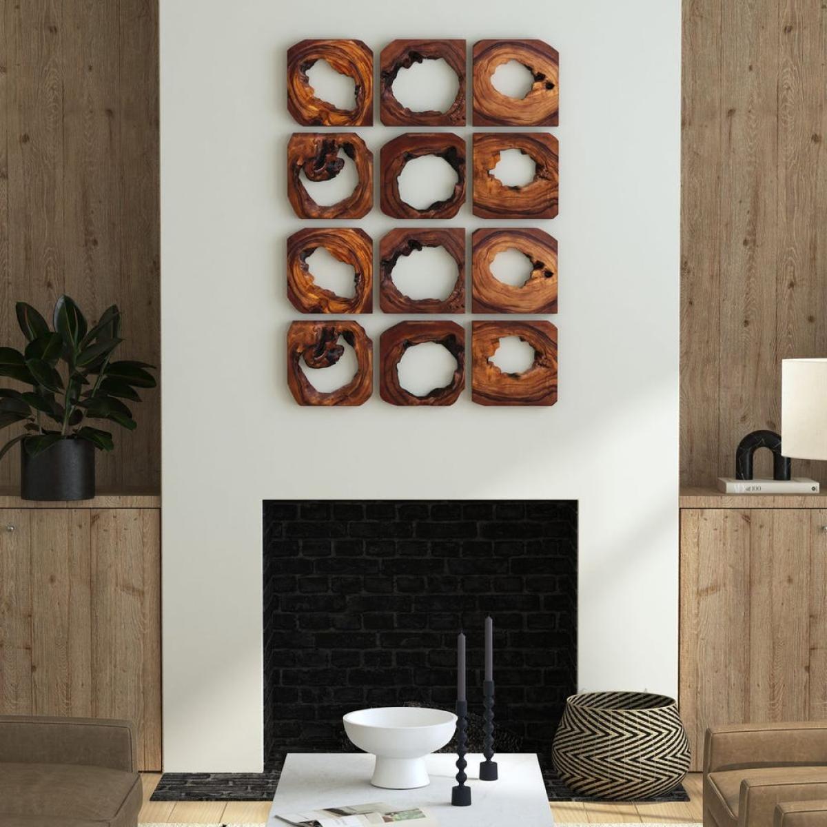 Adlai Wood Wall Decor, S/6 - Image 3