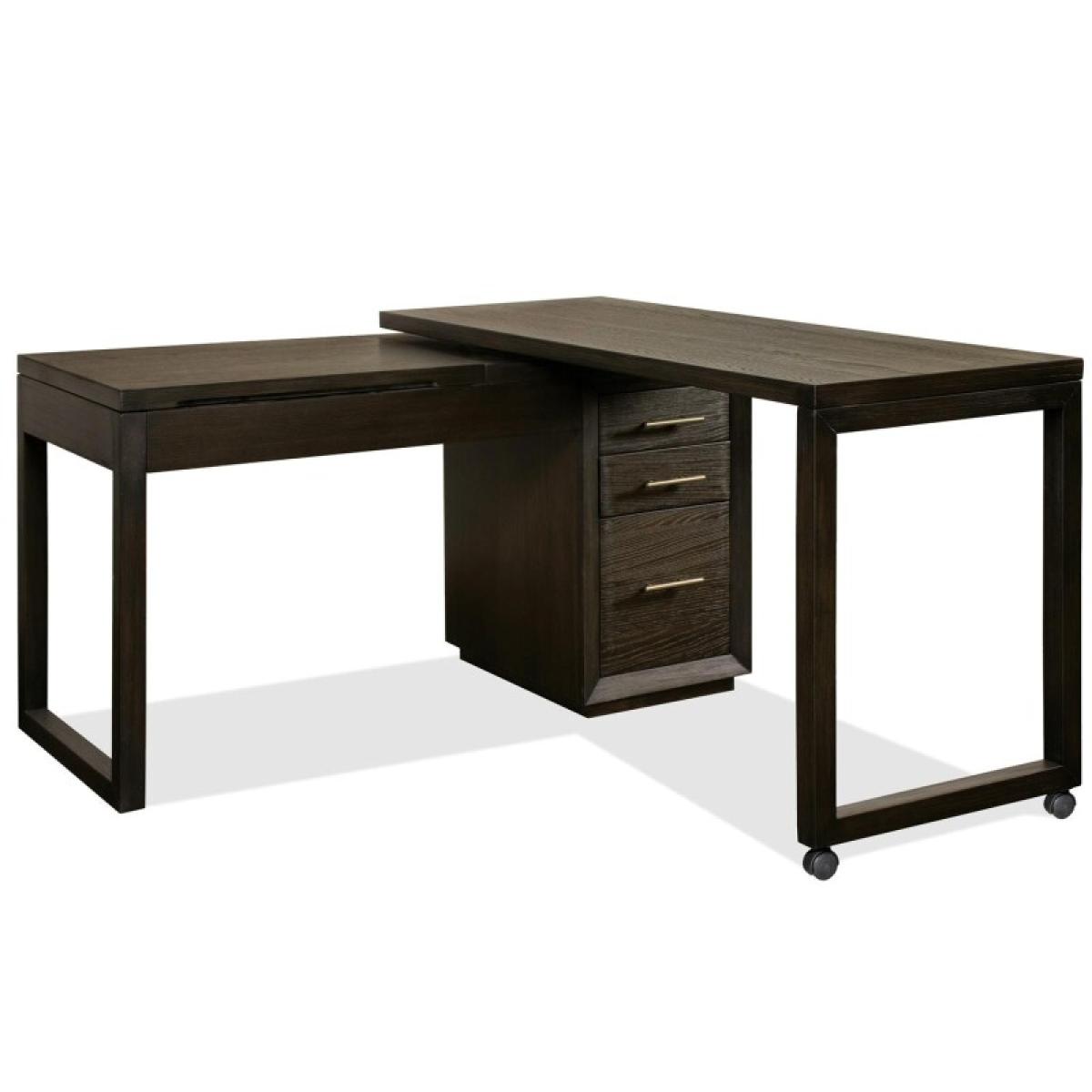 Swivel Lift-top L-desk - Image 21